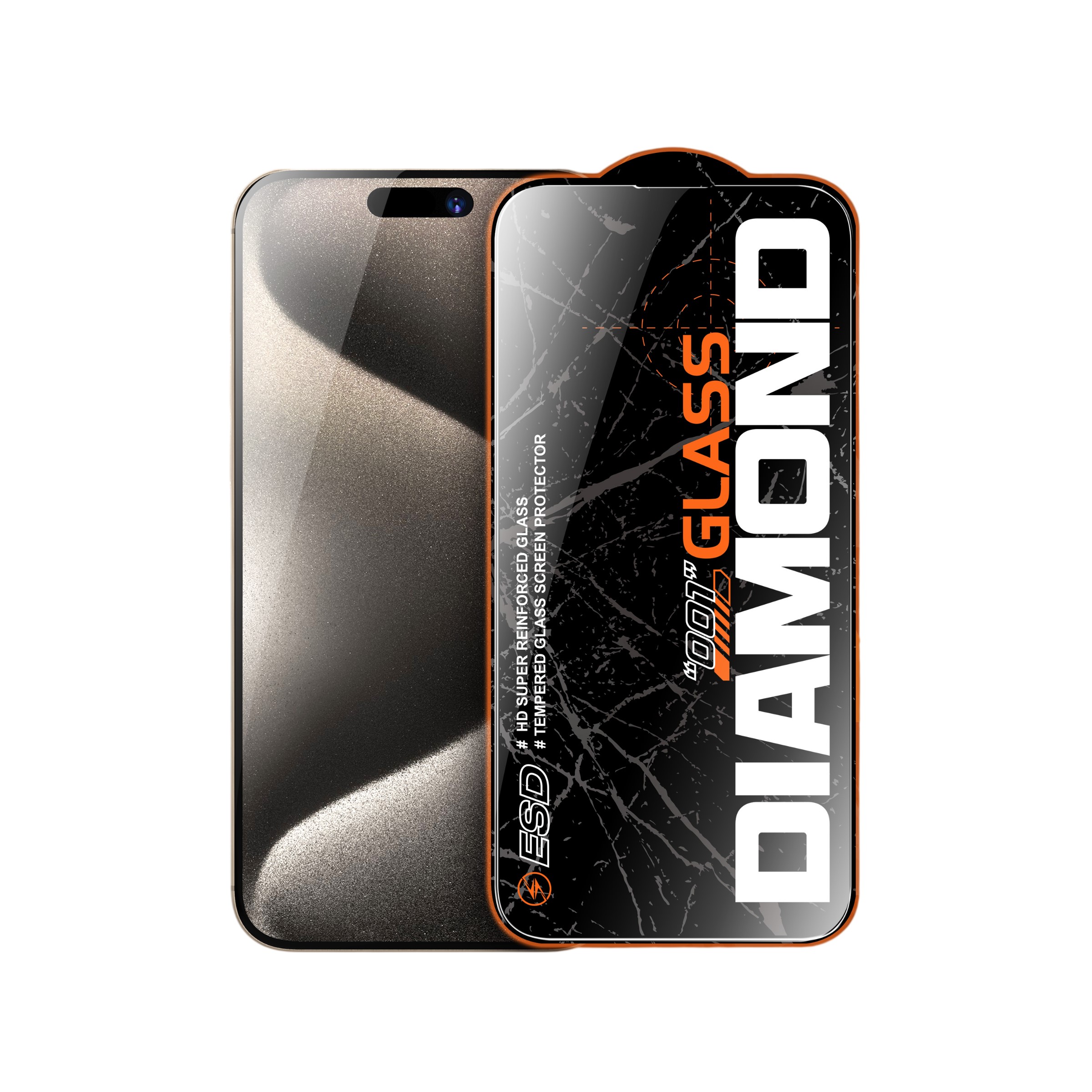001 Series Full Glue HD Tempered Glass Screen Protector